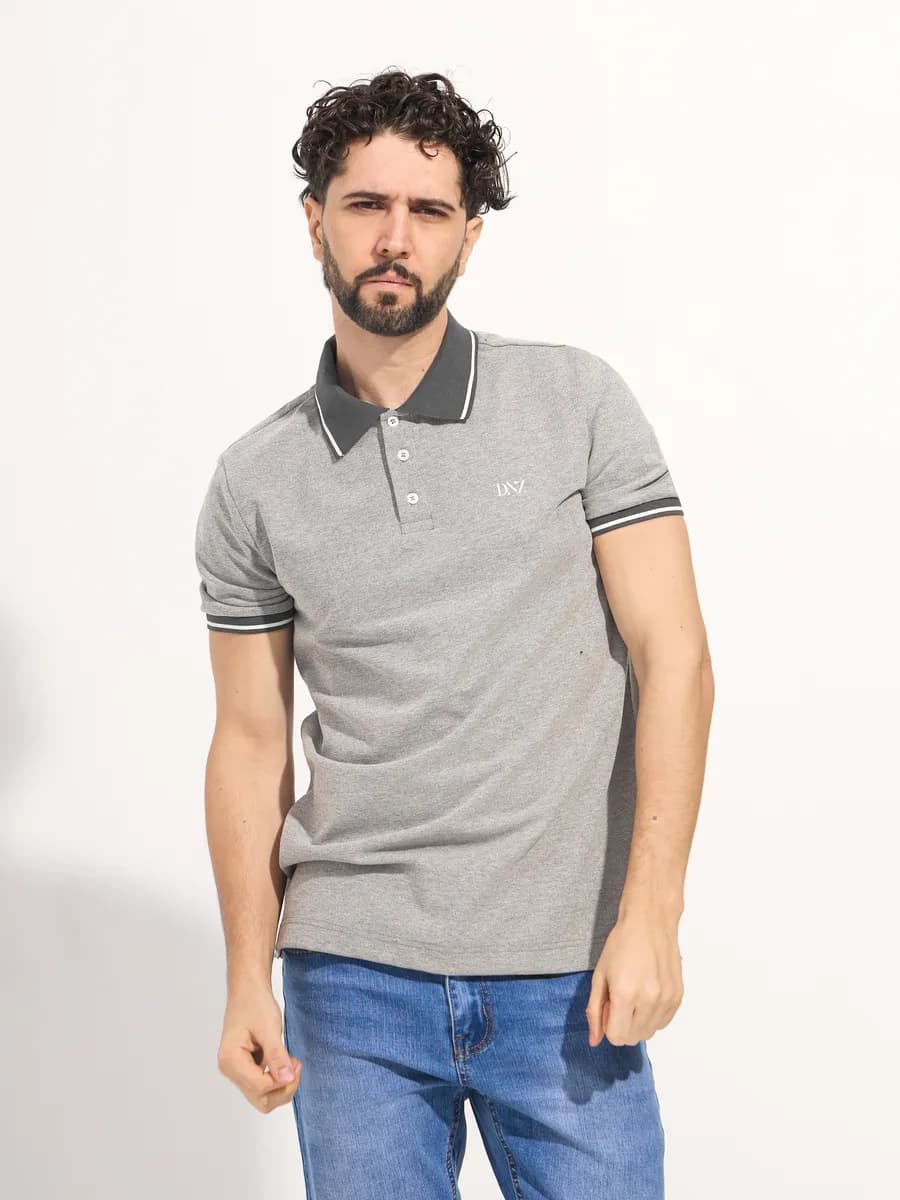 Футболка поло с коротким рукавом хлопок на лето