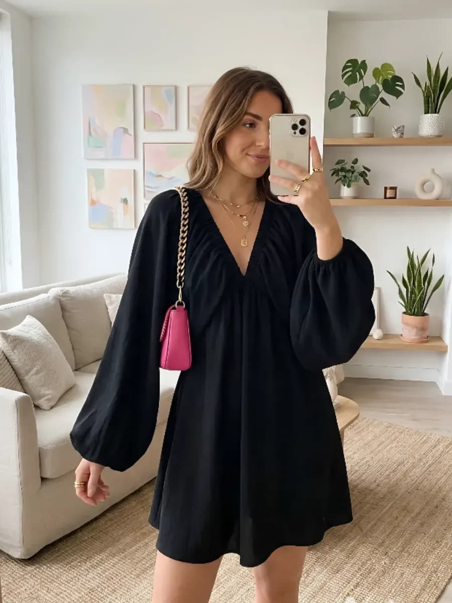 Платье мини летнее вечернее туника пляжная домашняя