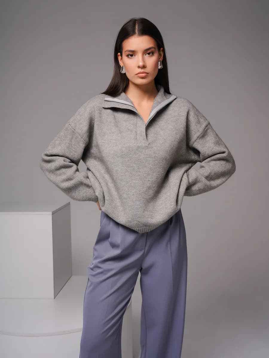 Джемпер с длинным рукавом