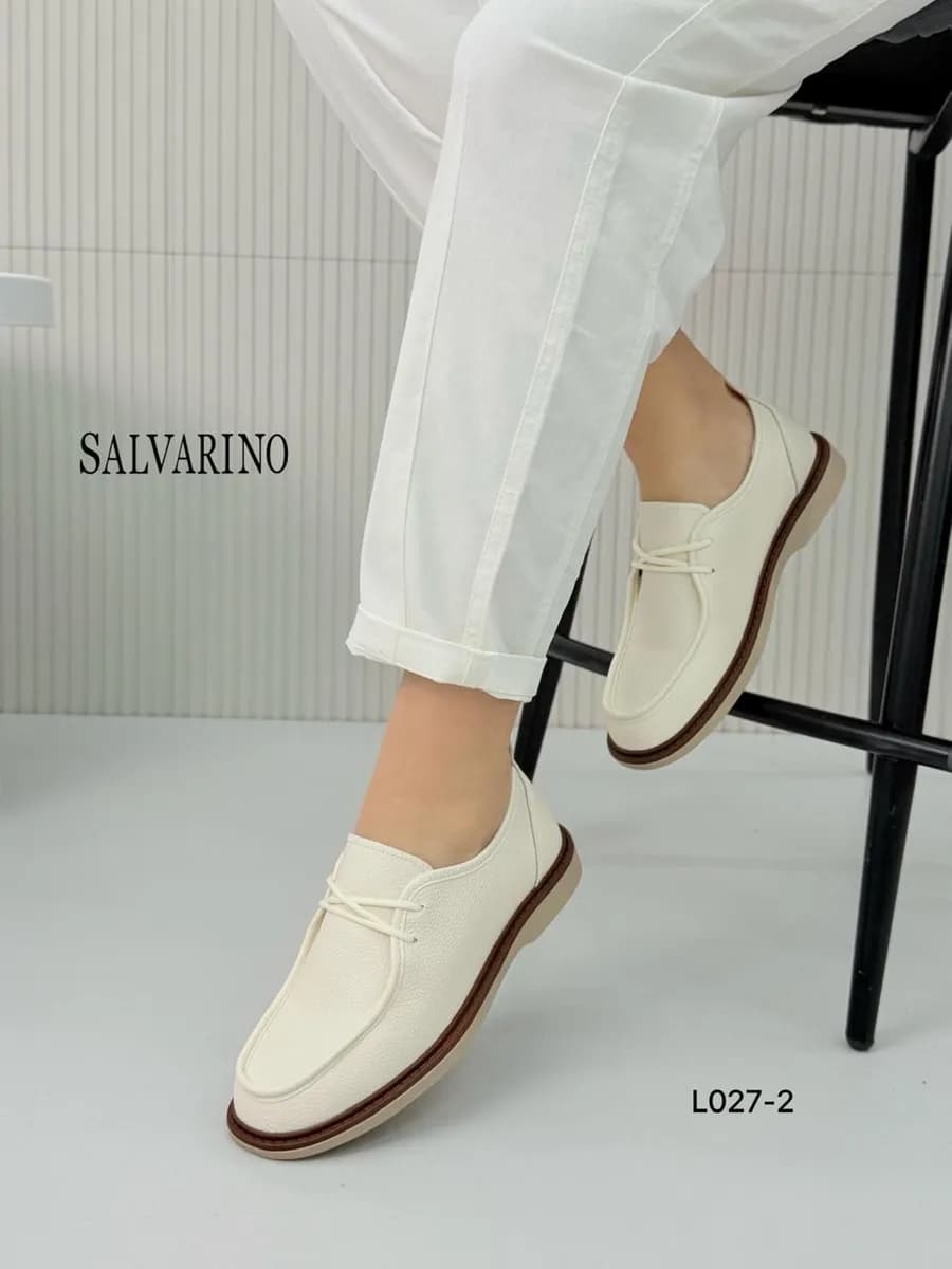 Туфли на сплошной подошве лоферы полуботинки