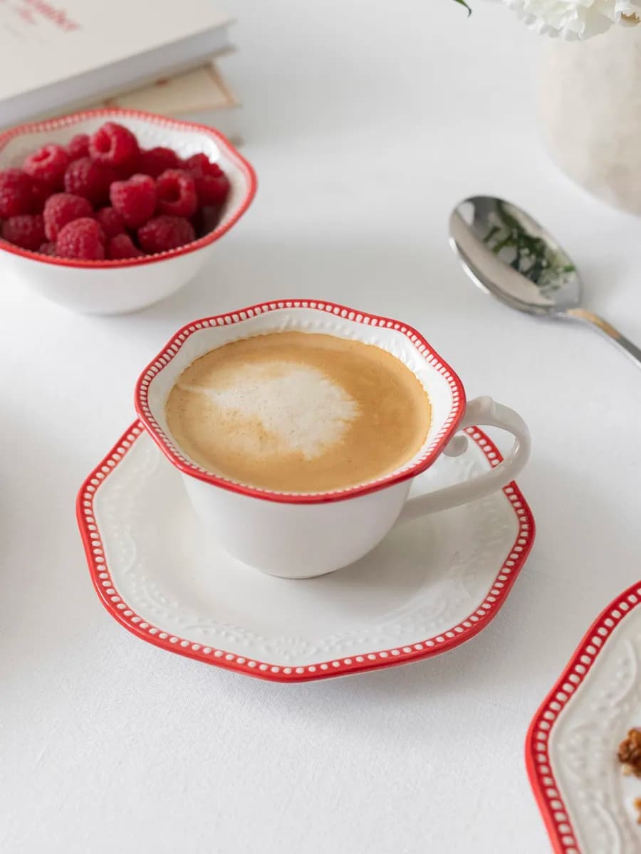 Чайная пара набор блюдце и чашка, 250 мл