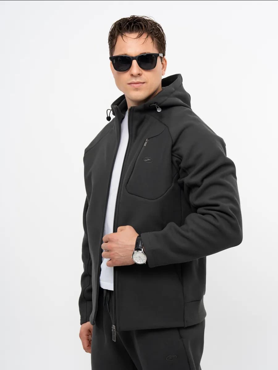 Спортивный костюм мужской с прямыми брюками