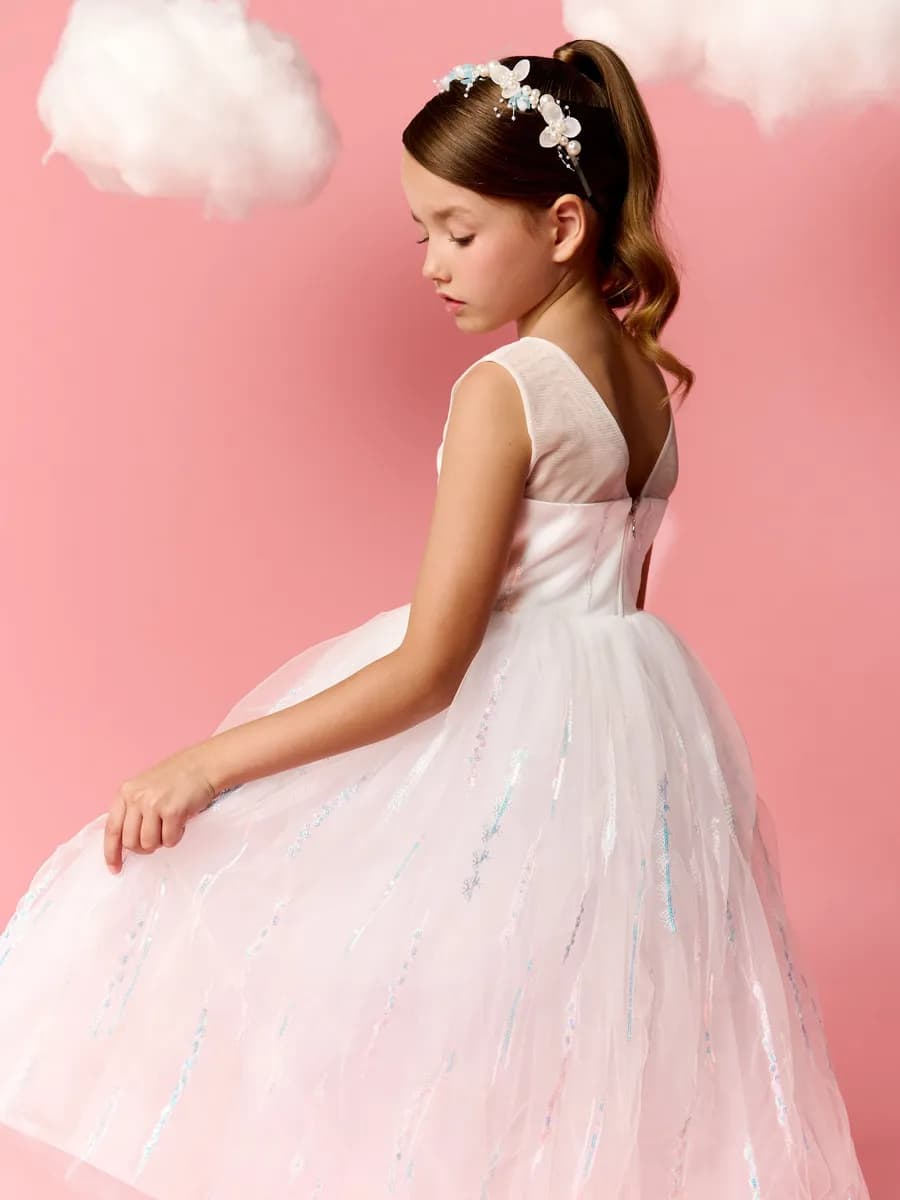 Платье нарядное праздничное пышное на выпускной в садик