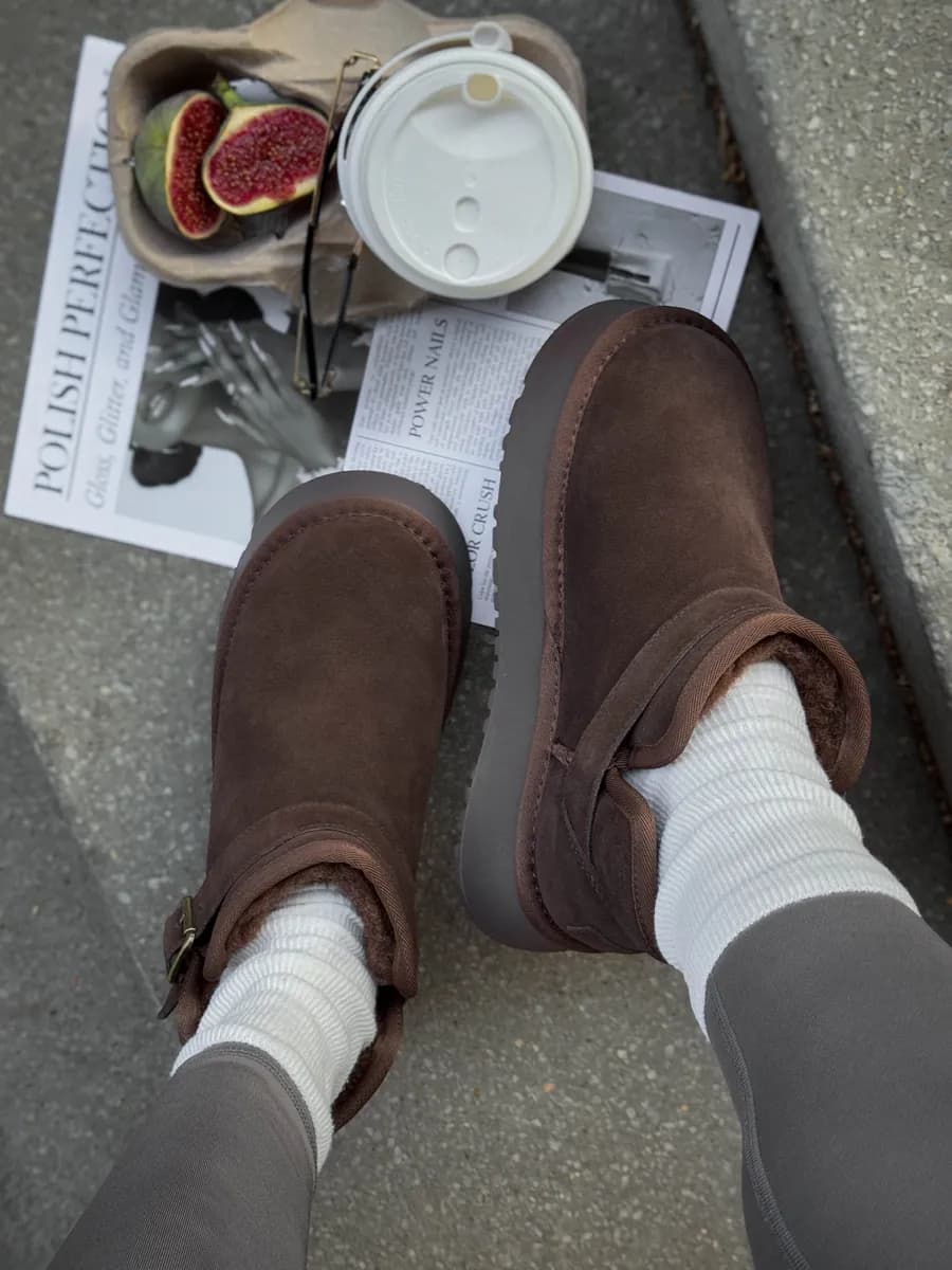 Угги зимние короткие