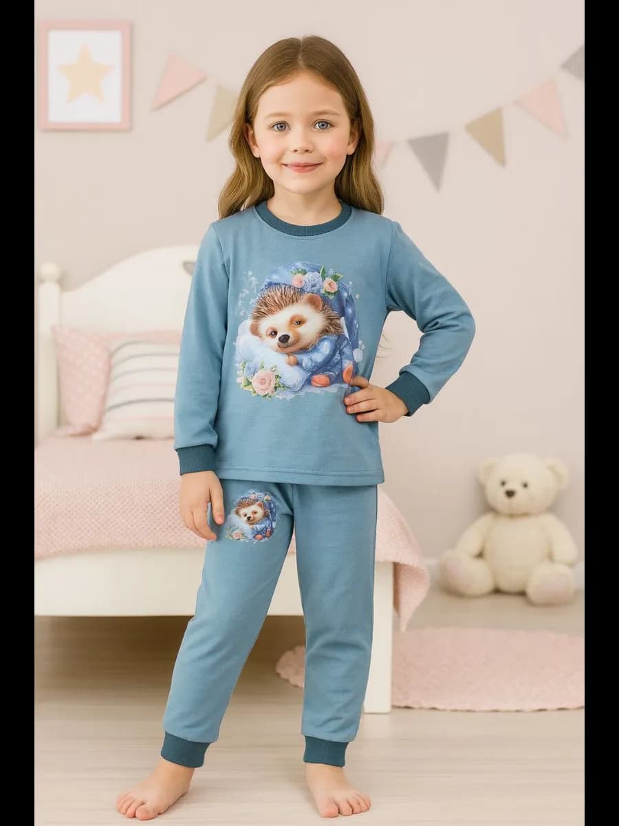Пижама детская теплая