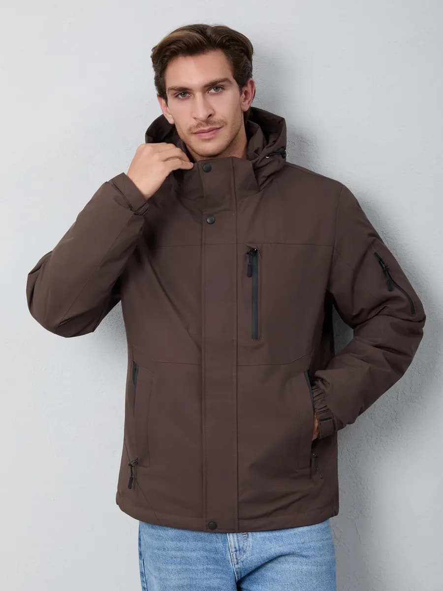 Куртка демисезонная с капюшоном