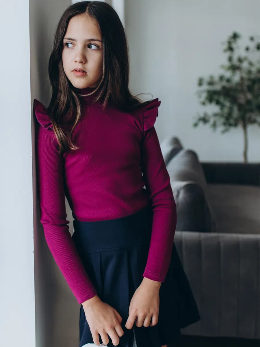 Водолазка лапша детская трикотажная