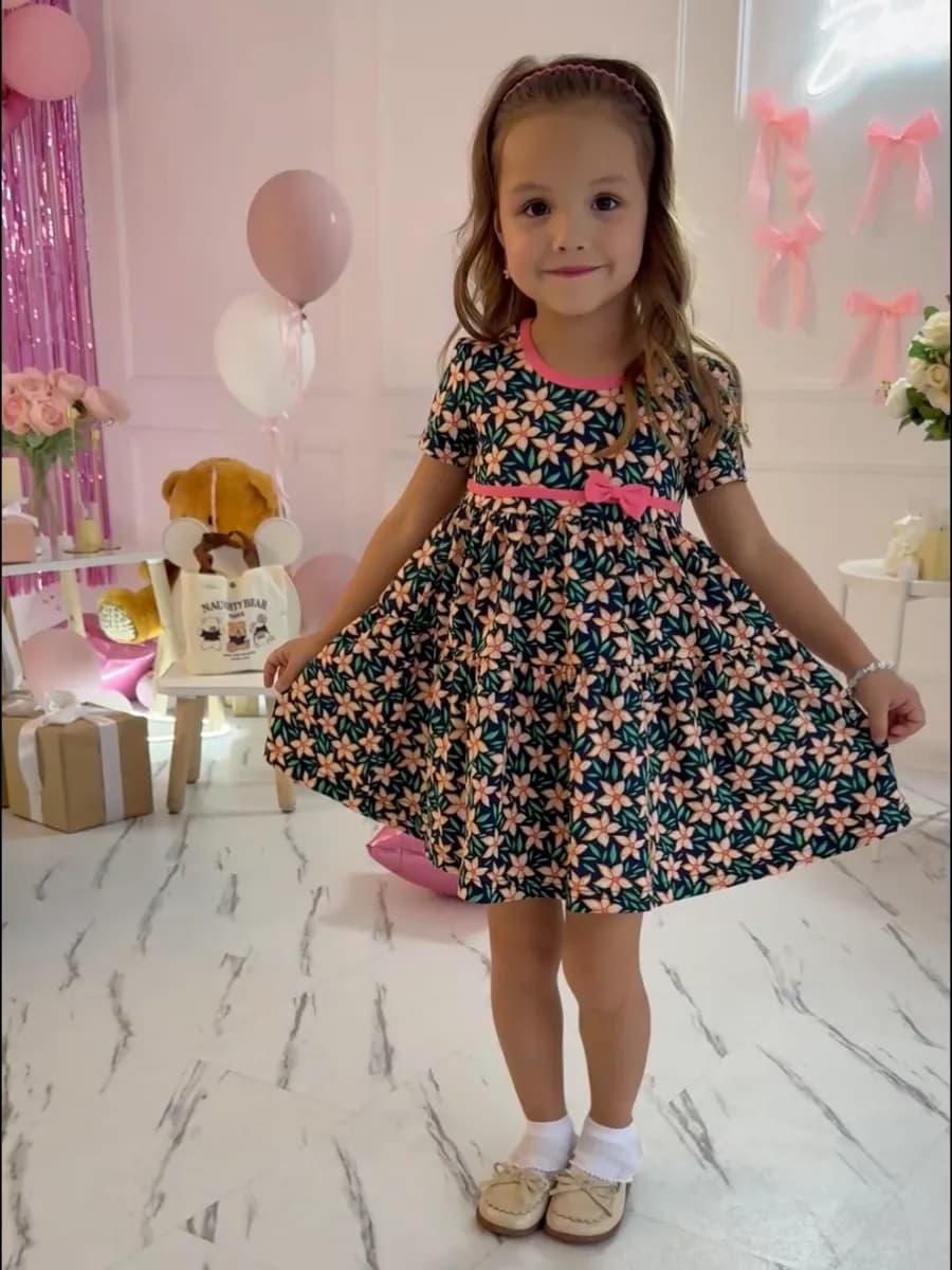 Платье в садик