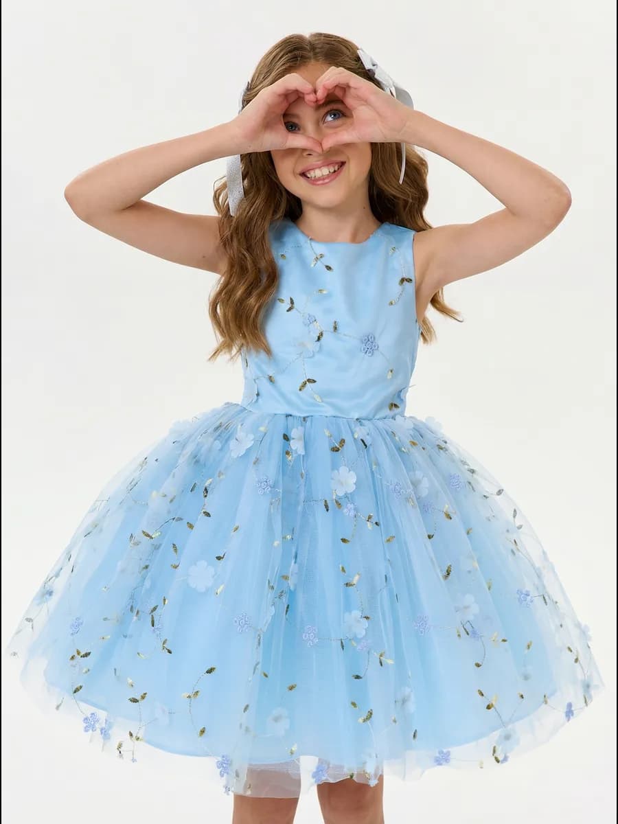 Нарядное платье пышное