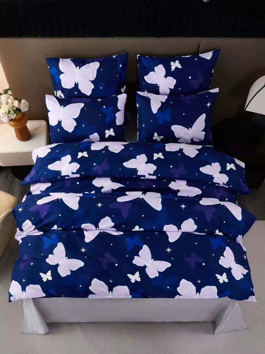 Постельное белье 1.5 спальное Сатин HK-028