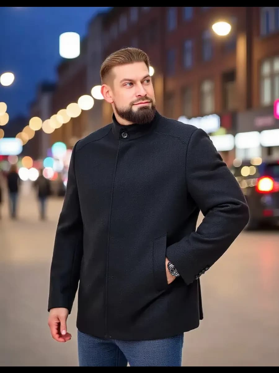 Пальто мужское демисезонное