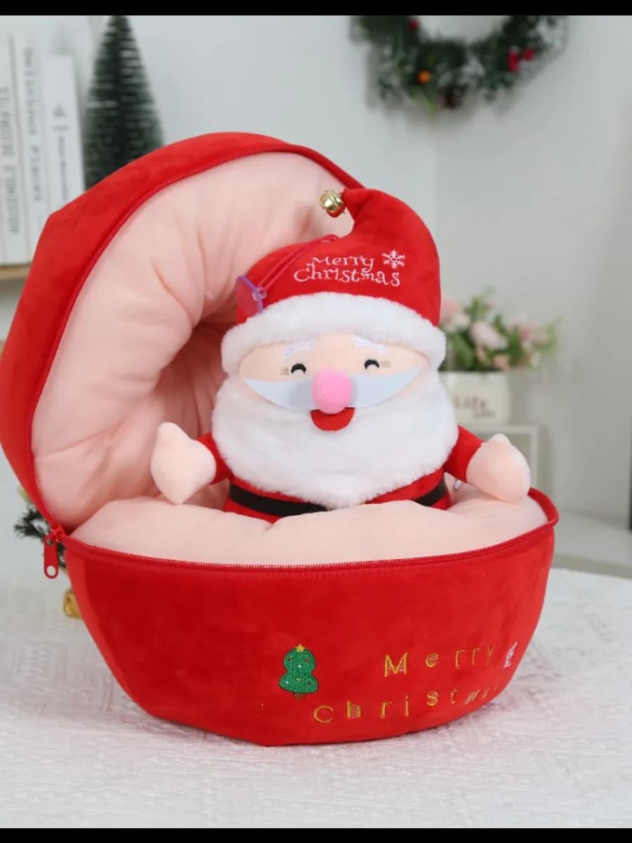 Новогодний набор мягкой игрушки 2 в 1