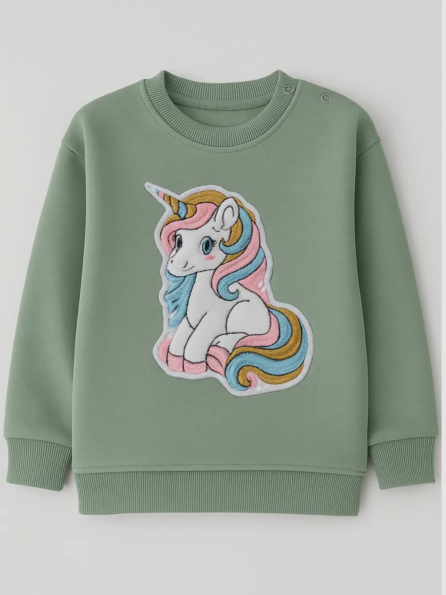 Свитшот детский тёплый с начёсом