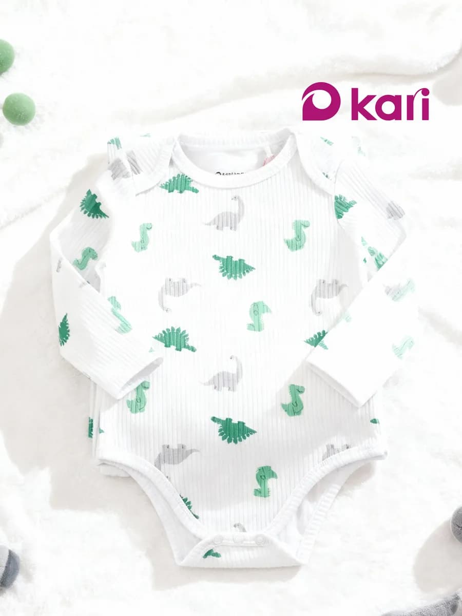 Боди для новорожденных мальчиков с длинным рукавом