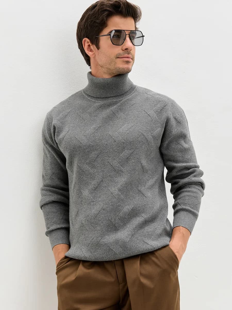 Водолазка с горлом свитер