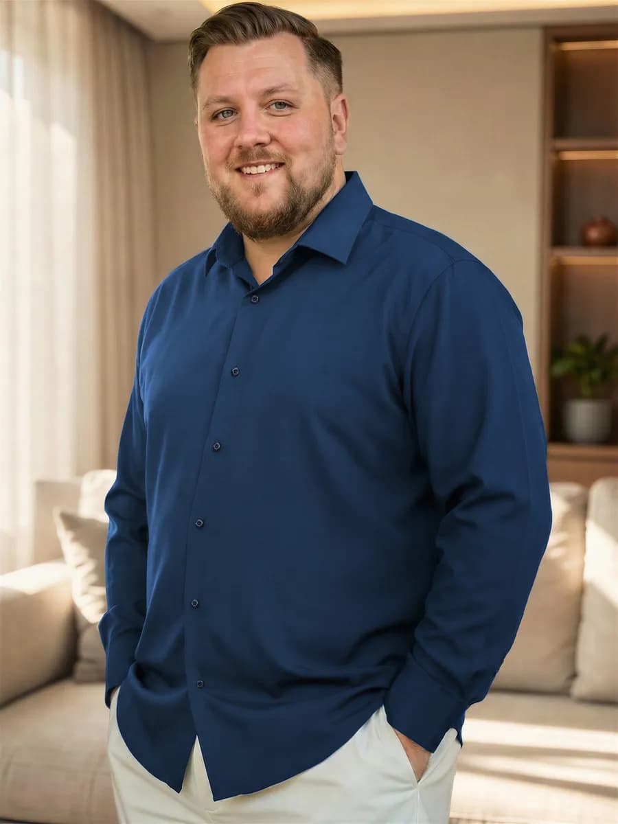 Рубашка с длинным рукавом классическая