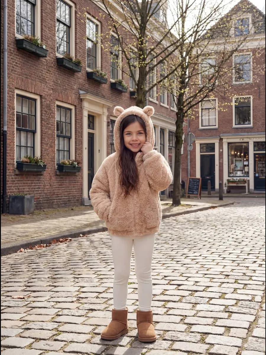 Куртка плюшевая демисезонная