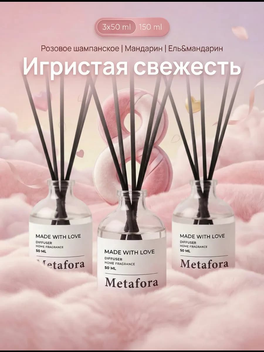 Диффузор для дома с палочками