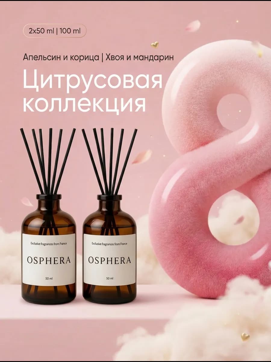 Диффузор для дома - набор ароматизаторов парфюмированный