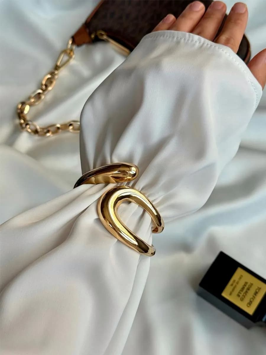 Браслет на руку бижутерия асимметричный тренд