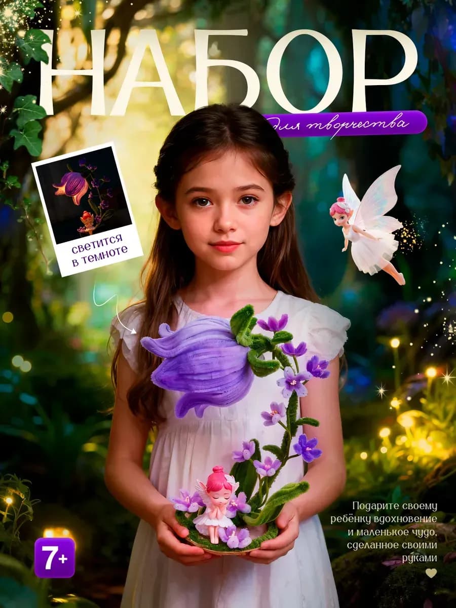 Набор для творчества, поделок и лепки для девочек
