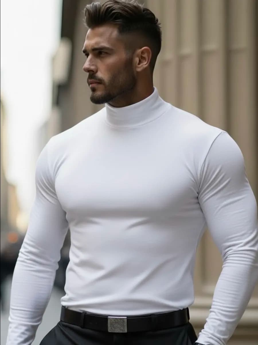 Водолазка утепленная с горлом