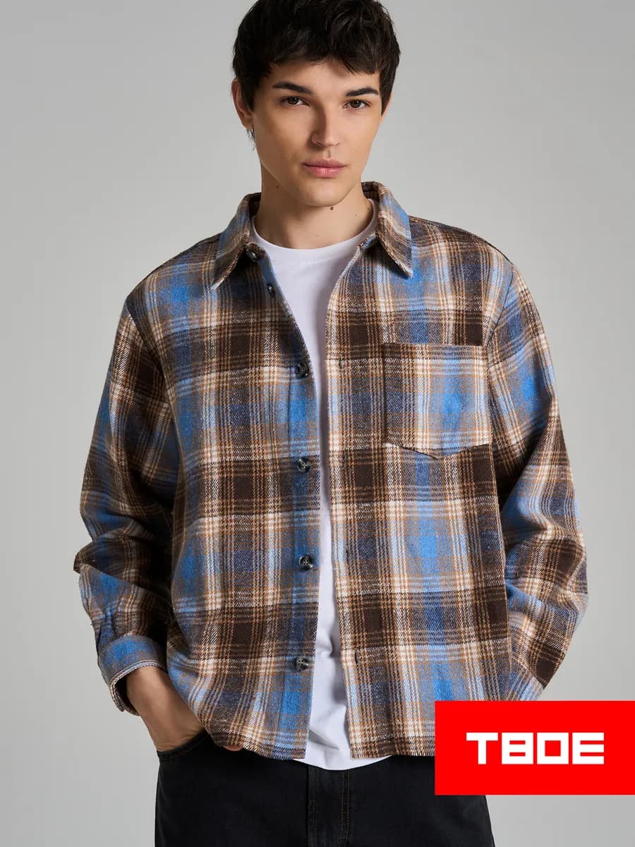 Рубашка в клетку