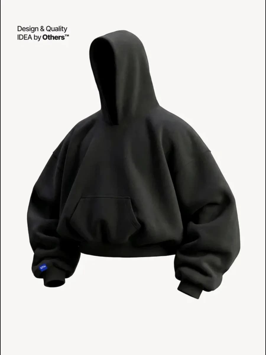 Худи оверсайз с начесом