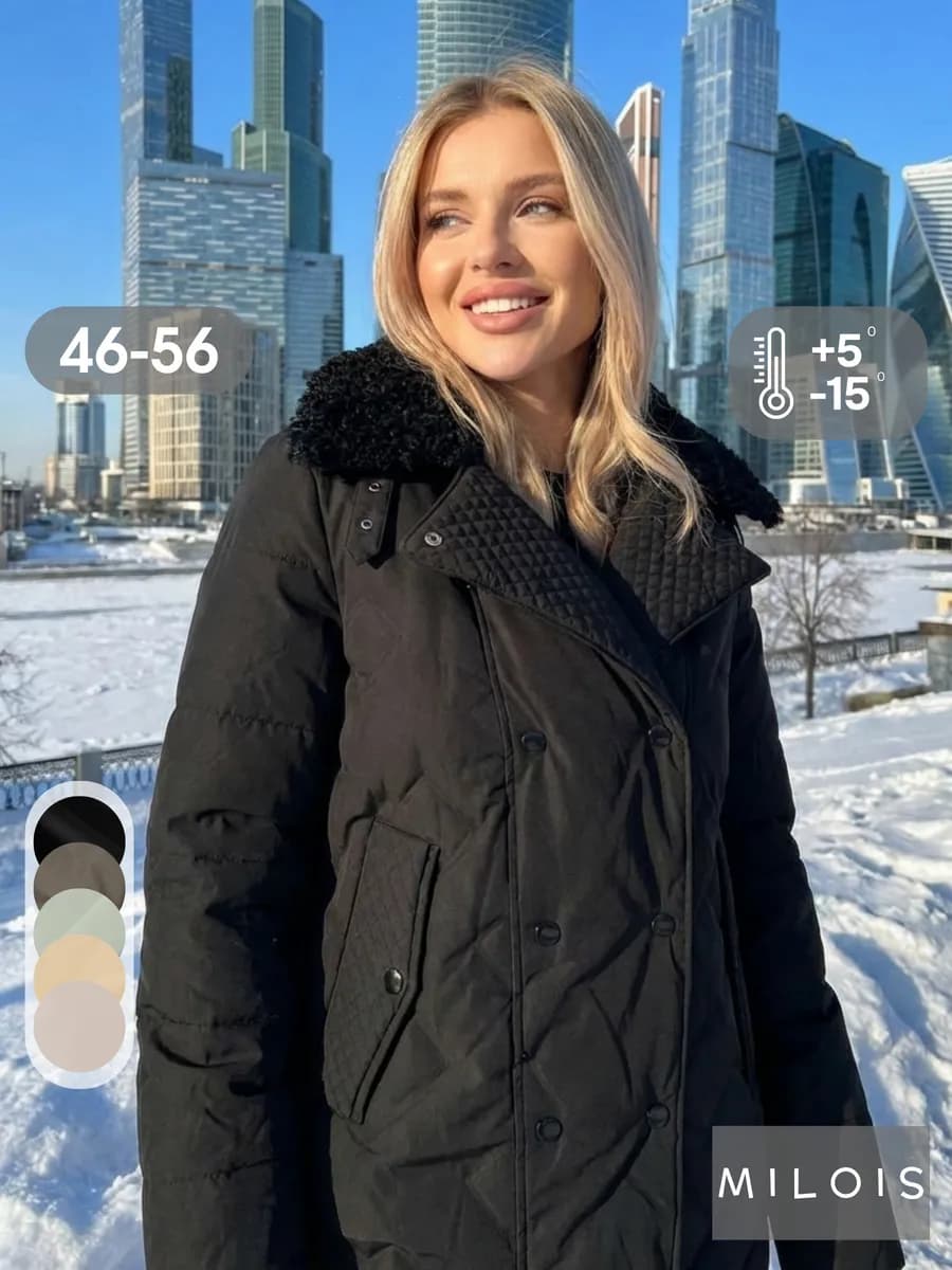 Куртка весенняя с капюшоном больших размеров