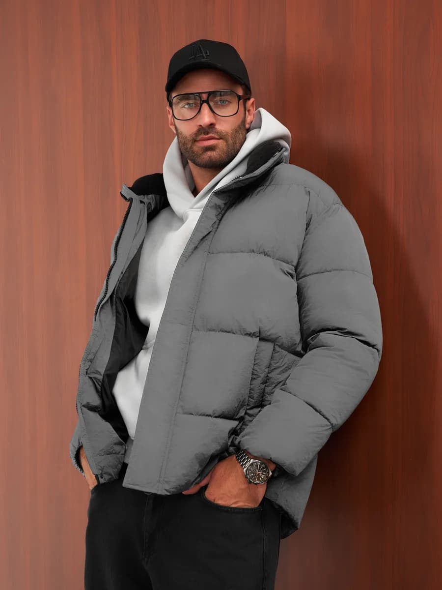 Куртка зимняя без капюшона