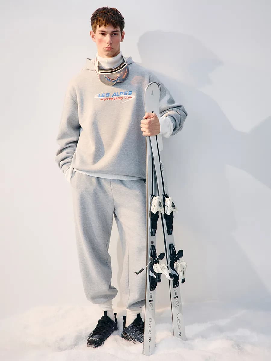 Брюки-джоггеры утепленные