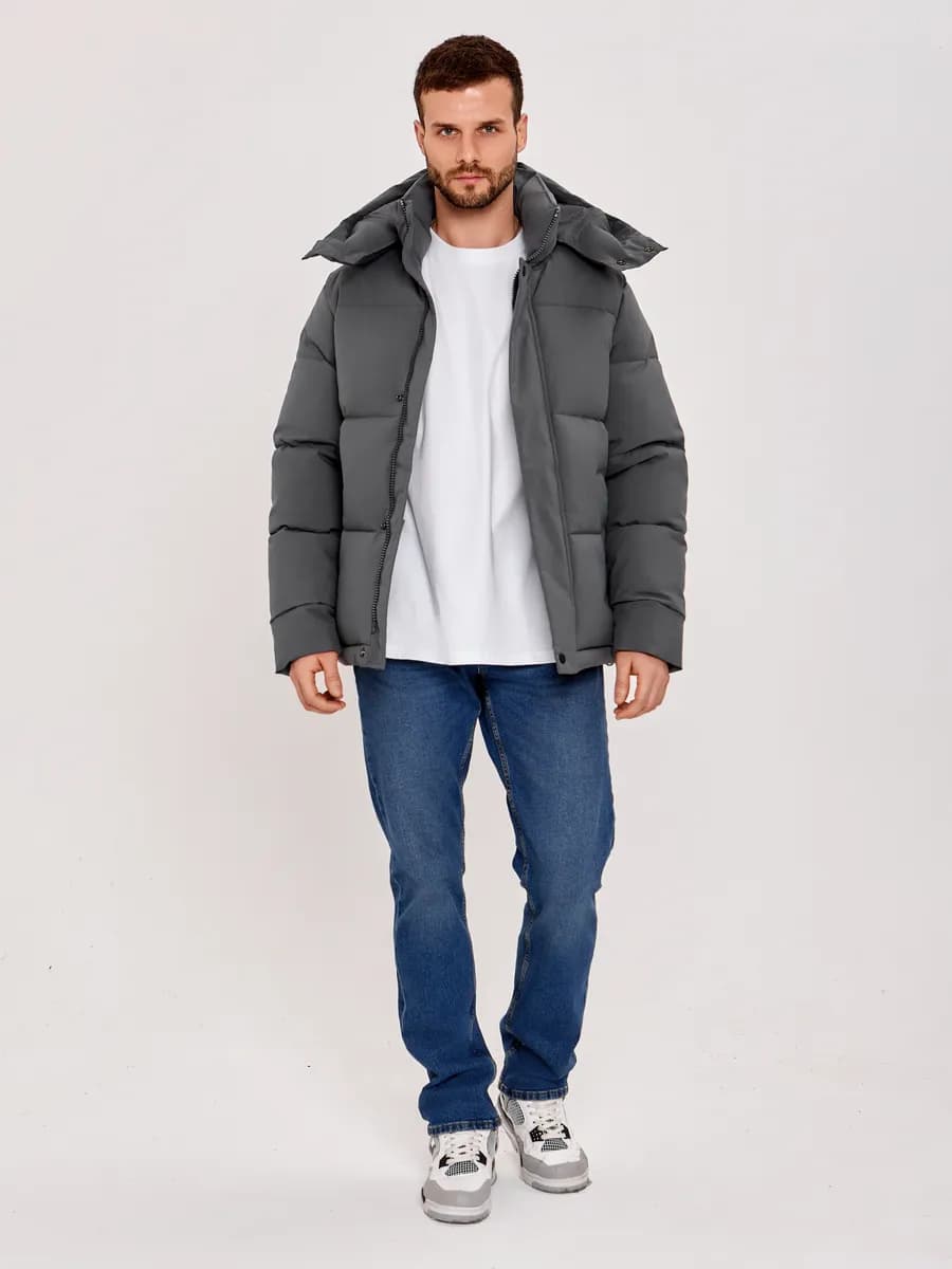 Куртка зимняя сьемный капюшоном