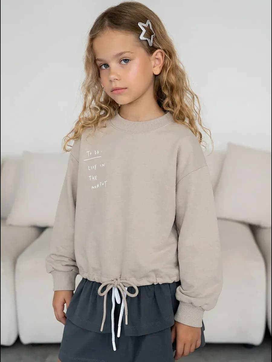 Свитшот подростковый толстовка оверсайз