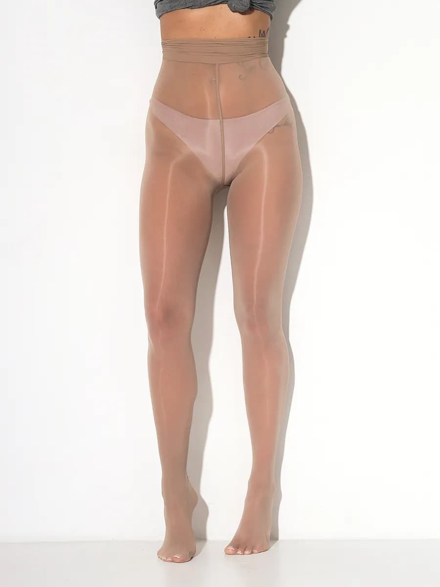 Уникальные колготки 20 den нервущиеся безразмерные