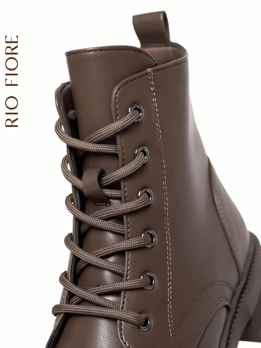 Ботинки демисезонные берцы на шнуровке