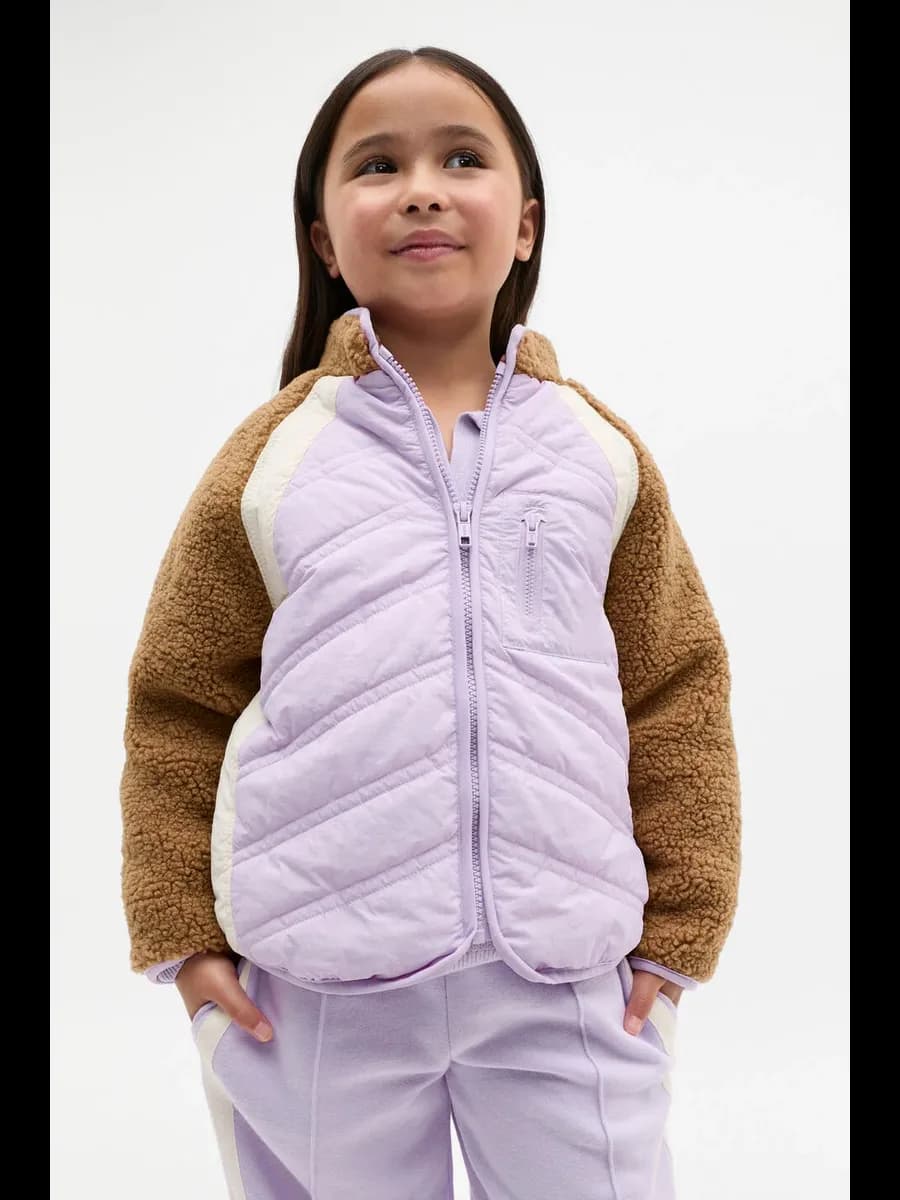 Куртка детская демисезонная плюшевая