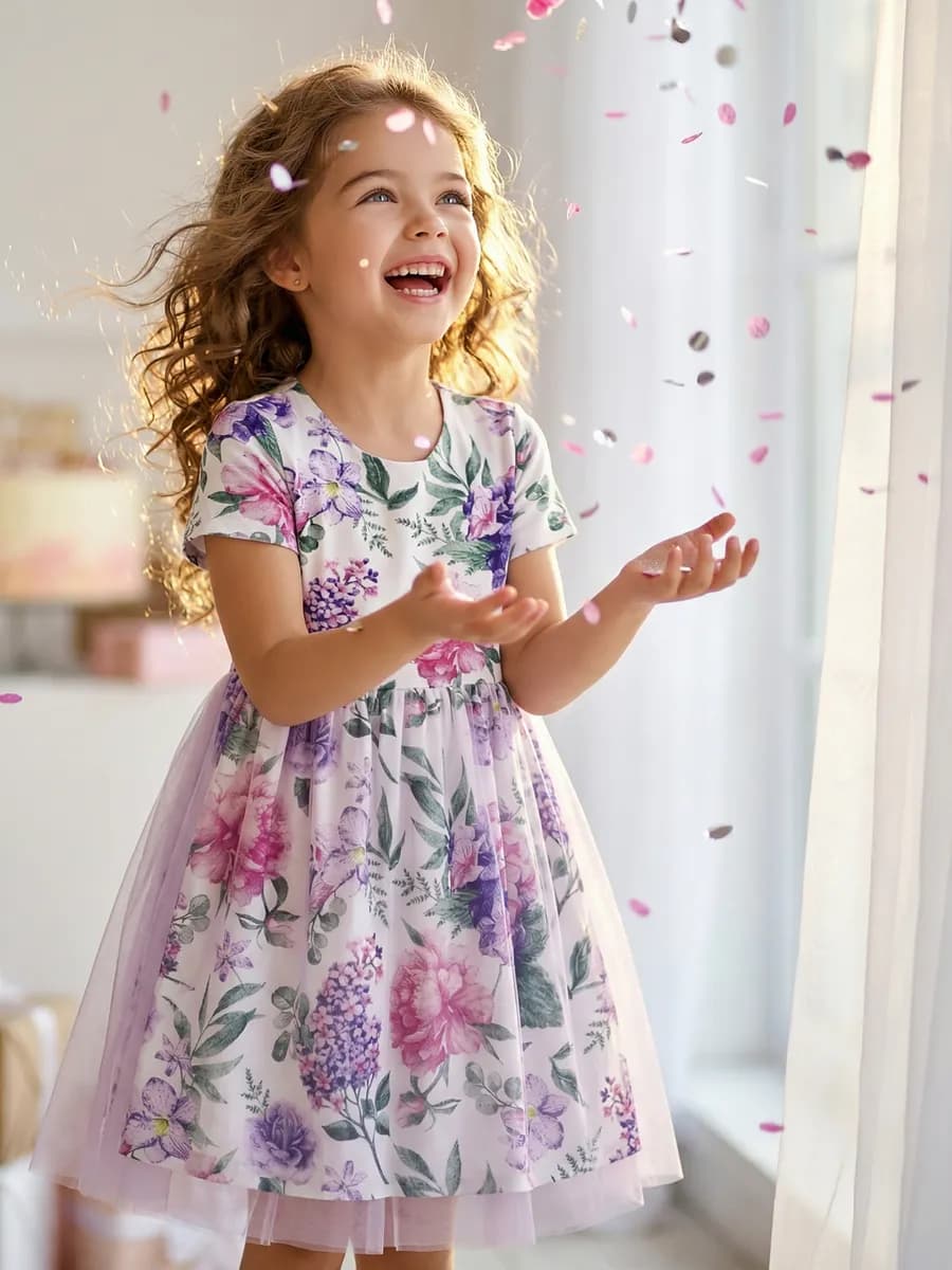 Платье детское нарядное на утренник в садик