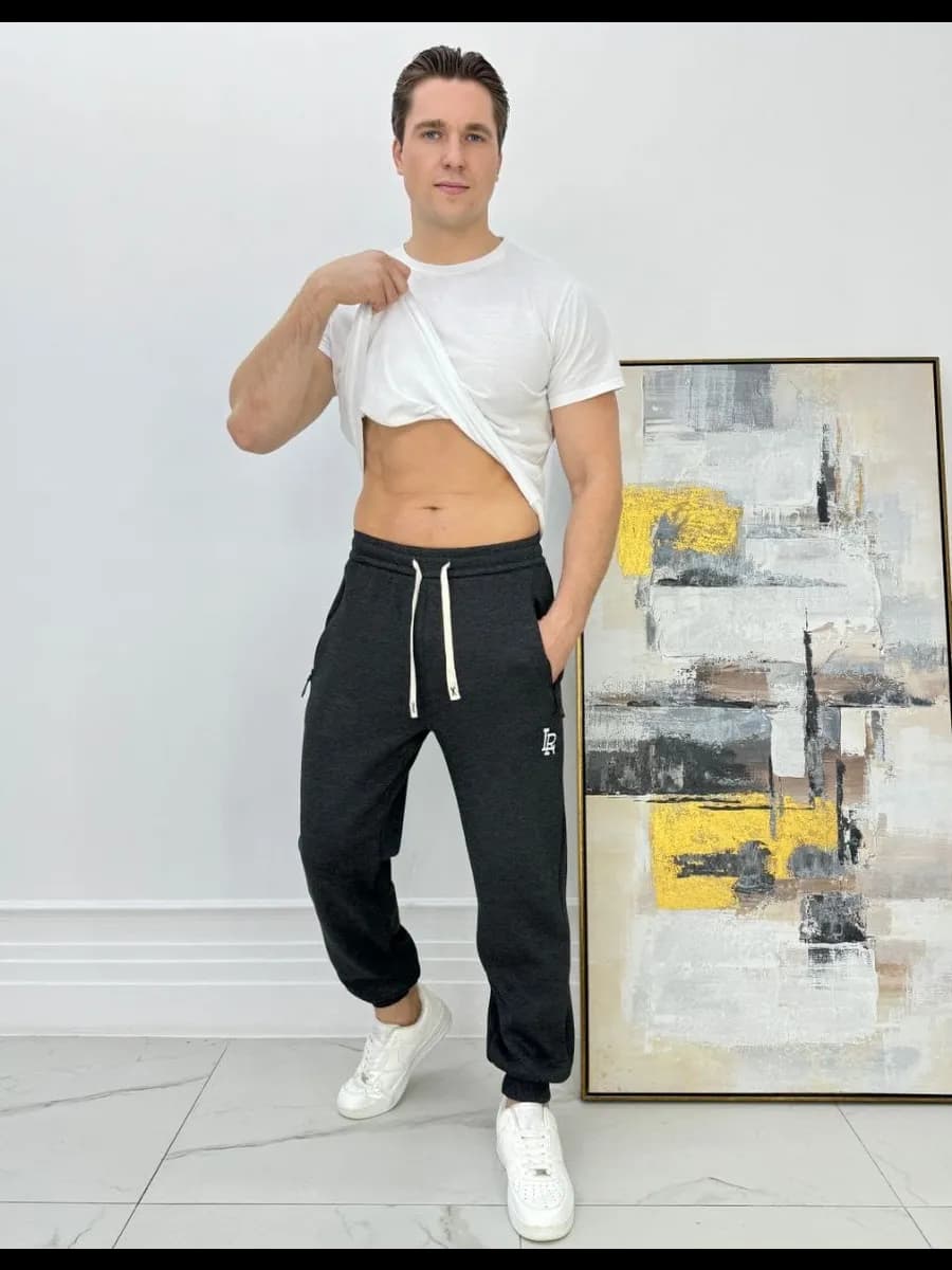 спортивные брюки с начесом