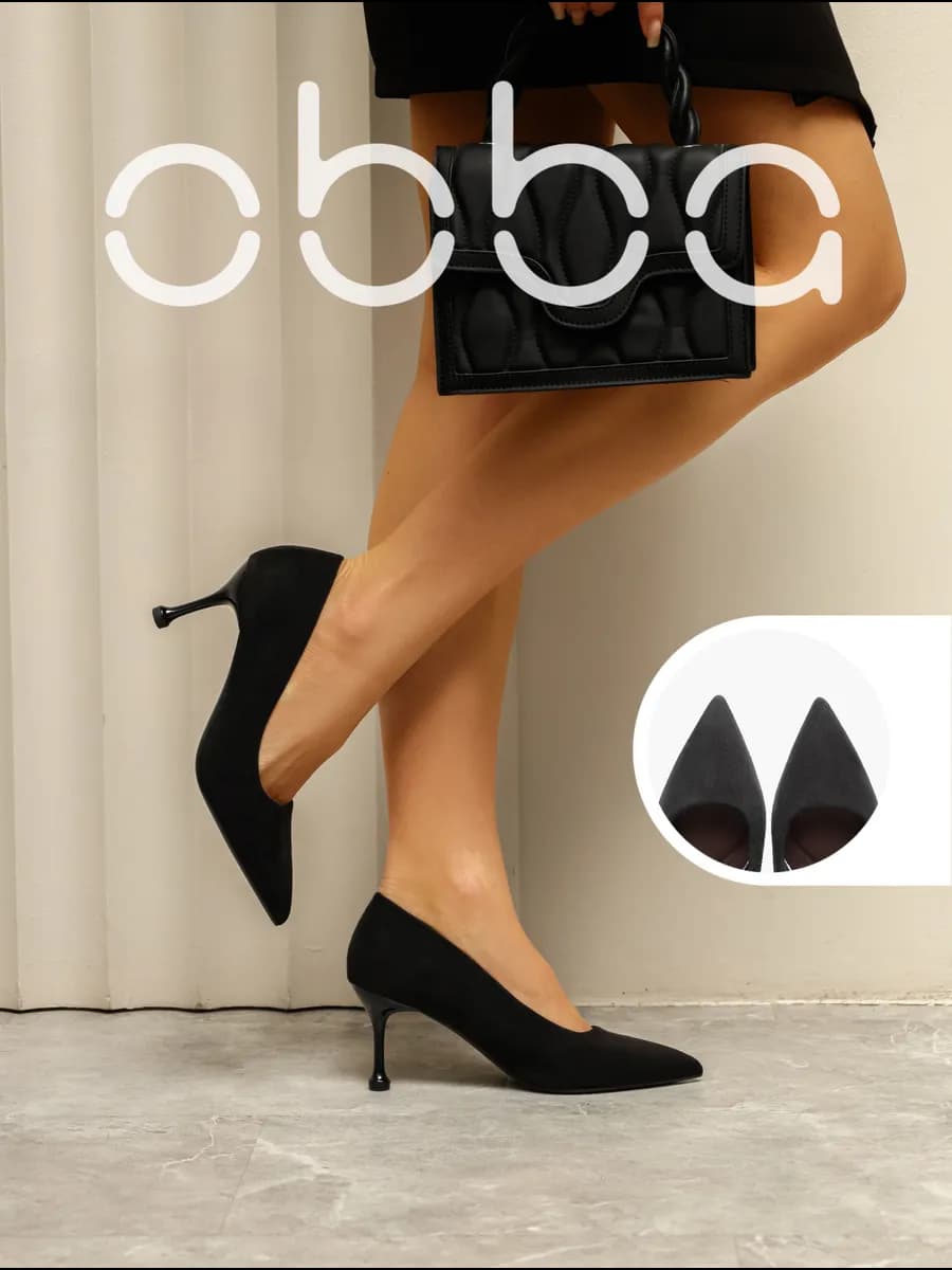 Вечерние туфли на шпильке