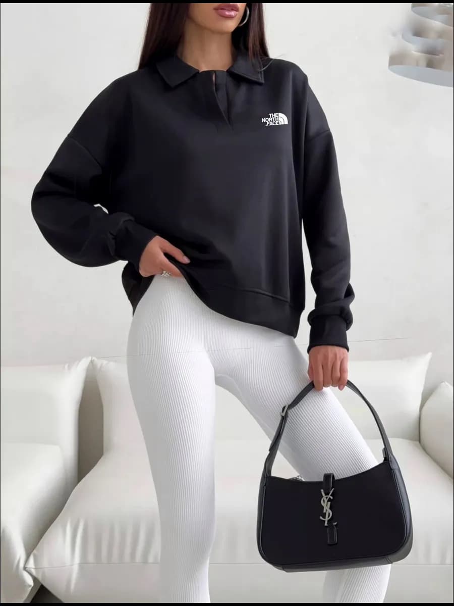 Свитшот оверсайз без начеса