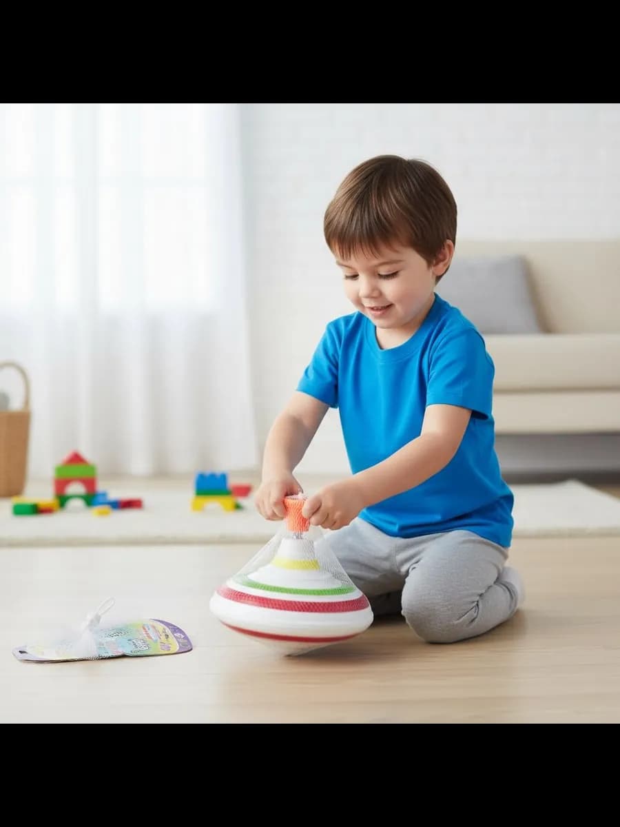 Юла Музыкальная со звуковым и световым эффектами