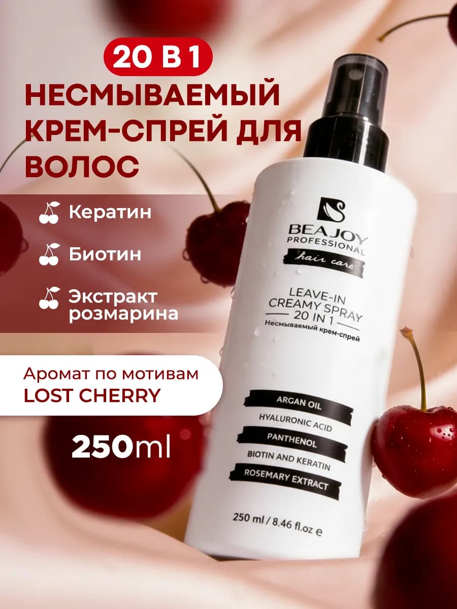 Крем-спрей для волос несмываемый 250 мл