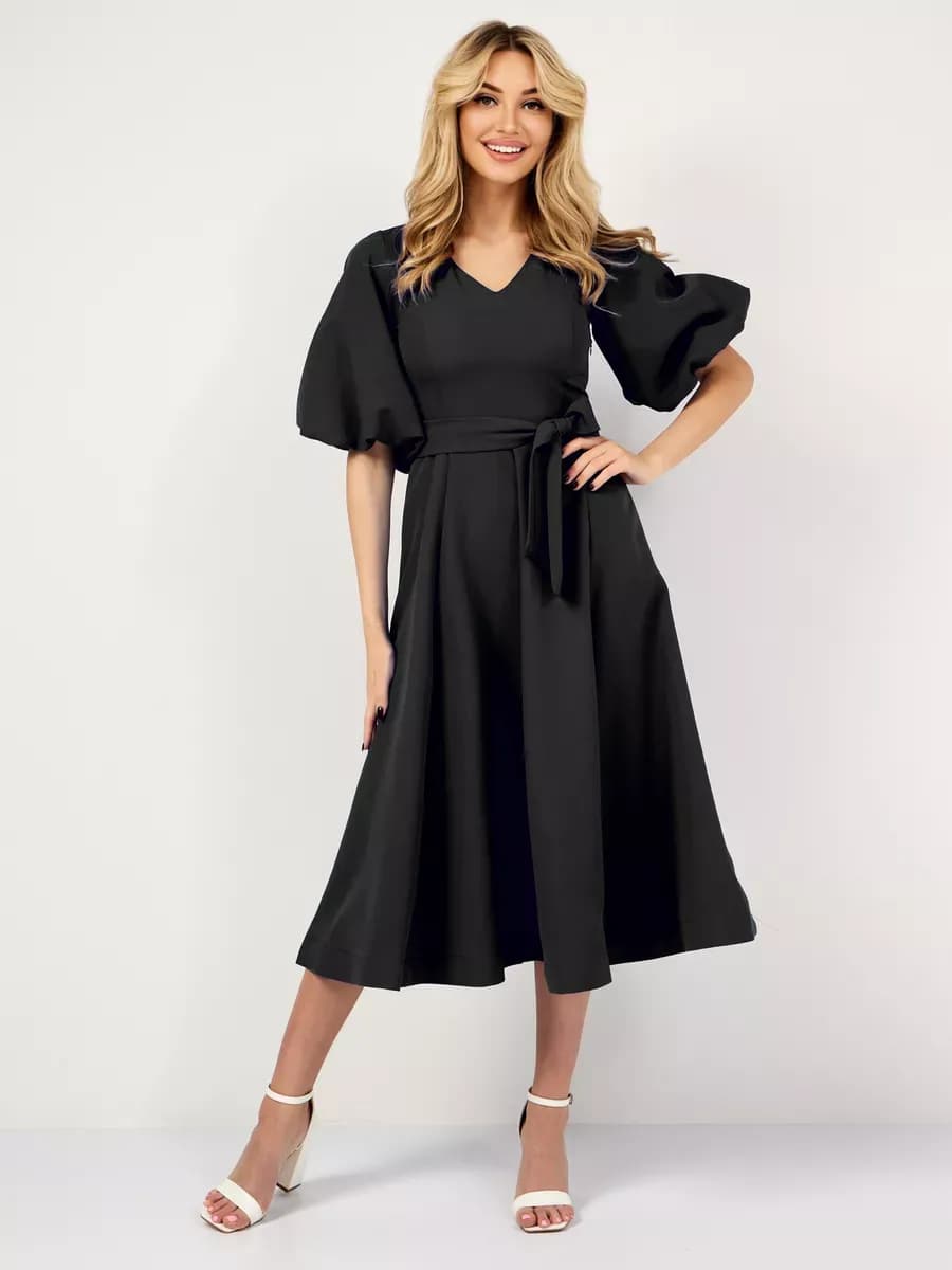 Платье женское праздничное миди