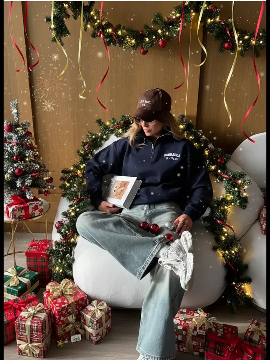 Свитшот полузамок