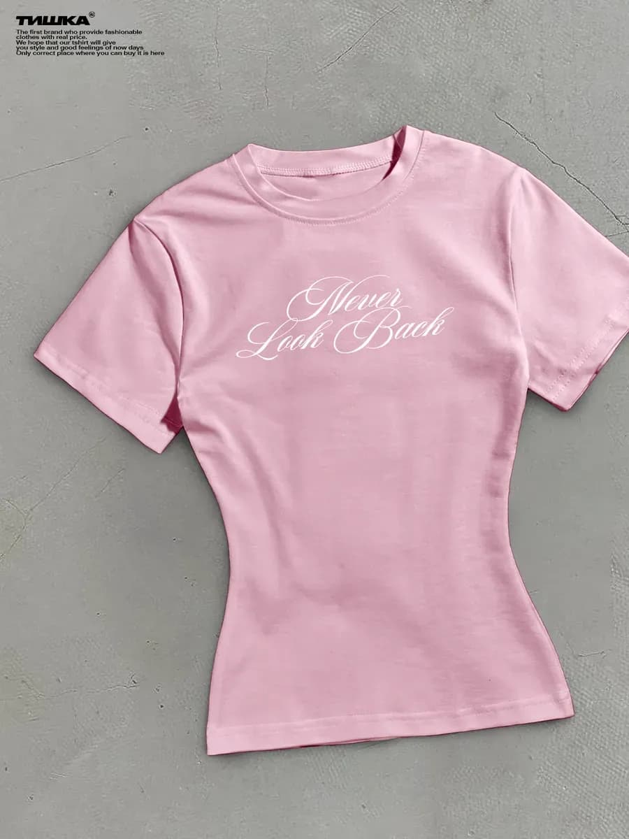 Облегающая футболка скимс с принтом cutecore