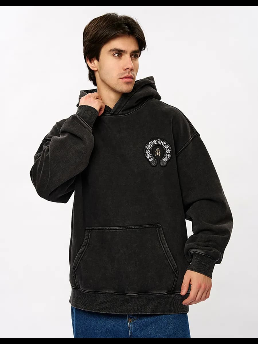 Спортивный худи теплый с начесом