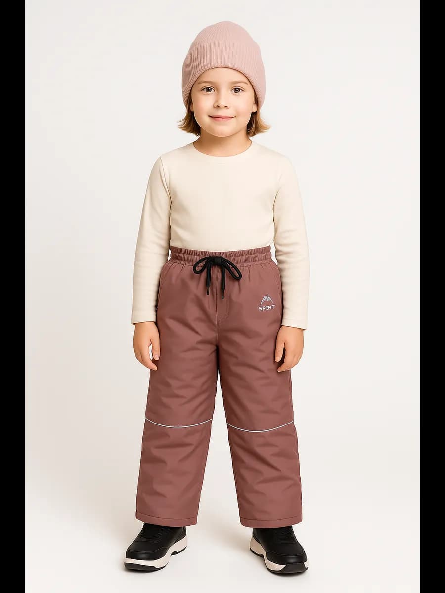 Брюки болоневые утепленные