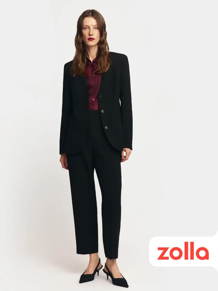 Женские брюки фасона Slim со стрелками