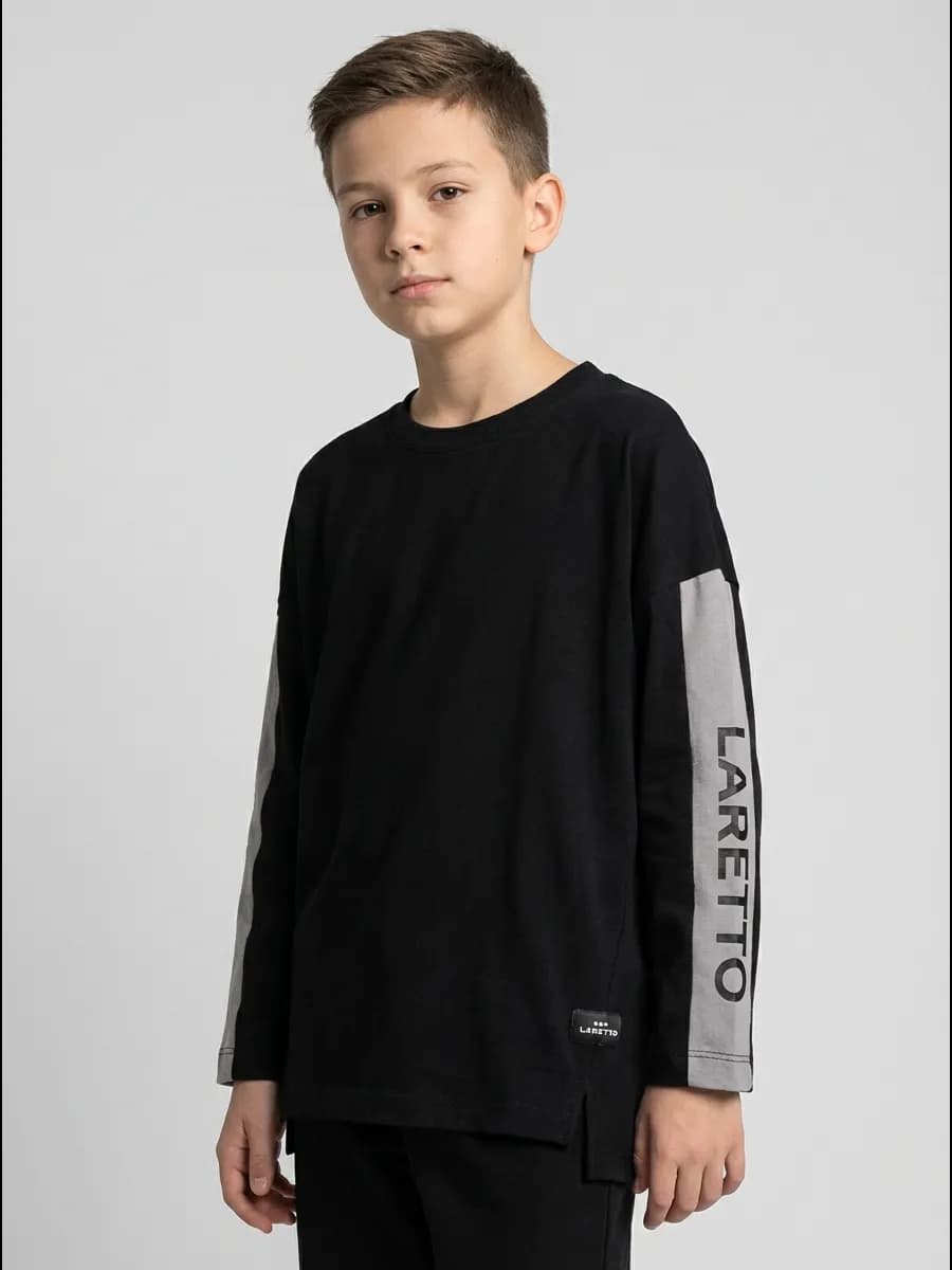 Лонгслив оверсайз для мальчика