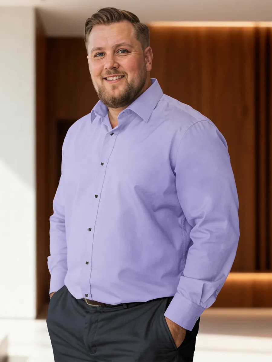 Рубашка с длинным рукавом классическая